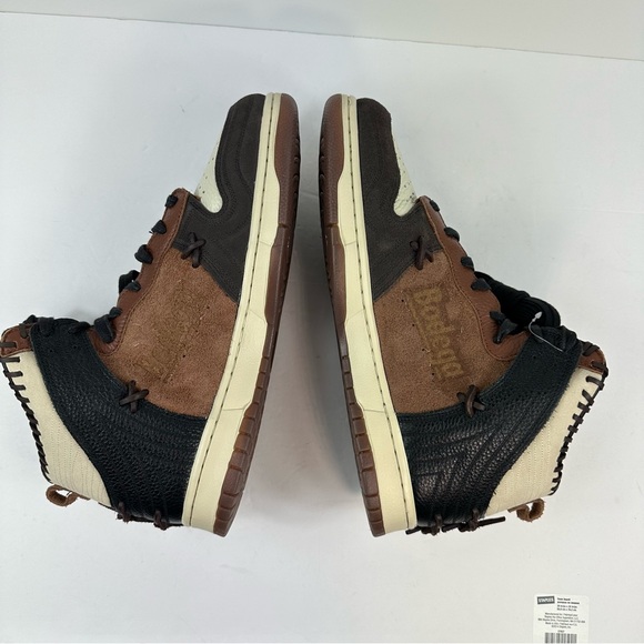 Nike x Bodega Dunk High "Legend" Size 11.5 Fauna Brown CZ8125-200 VNDS 9.5/10 - Picture 3 of 11